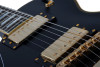 Schecter Solo II Custom Left Handed Electric Guitar - Aged Black Satin (662) | Musician Madness