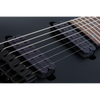 Schecter Damien-7 Electric Guitar - Satin Black (2472)