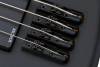 Schecter Stiletto Stealth-4 Left Hand Bass Guitar - Satin Black (2526) | Musician Madness