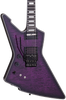 Schecter E-1 FR S Left Hand Electric Guitar - Trans Purple Burst (3254) | Musician Madness