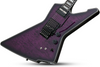 Schecter E-1 FR S Left Hand Electric Guitar - Trans Purple Burst (3254) | Musician Madness