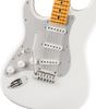 Fender American Ultra II Stratocaster Left-Hand, Maple Fingerboard, Avalanche | Musician Madness