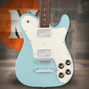 Fender Kingfish Delta Day Telecaster Deluxe, Rosewood Fingerboard, Daphne Blue | Musician Madness