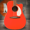 Fender California Standard Redondo CE, Spruce Top, Ivory Pickguard, Fiesta Red | Musician Madness