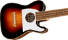 Fender Fullerton Tele Uke, Walnut Fingerboard, White Pickguard, 2-Color Sunburst | Musician Madness