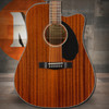 Fender CD-60SCE Dreadnought, Walnut Fingerboard, All-Mahogany | Musician Madness