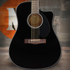 Fender CD-60SCE Dreadnought, Walnut Fingerboard, Black | Musician Madness