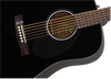 Fender CD-60S Dreadnought, Walnut Fingerboard, Black | Musician Madness