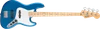 Fender Standard Jazz Bass Maple Fingerboard, White Pickguard, Aqua Marine Metallic | Musician Madness