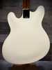 Fender Tom DeLonge Starcaster Rosewood Fingerboard, Black Hardware, Satin Olympic White | Musician Madness