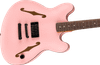 Fender Tom DeLonge Starcaster Rosewood Fingerboard, Black Hardware, Satin Shell Pink | Musician Madness