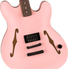 Fender Tom DeLonge Starcaster Rosewood Fingerboard, Black Hardware, Satin Shell Pink | Musician Madness