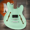 Fender Tom DeLonge Starcaster Rosewood Fingerboard, Chrome Hardware, Satin Surf Green | Musician Madness