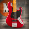 Fender American Ultra II Jazz Bass V, Maple Fingerboard, Sinister Red | Musician Madness