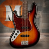 Fender American Professional II Jazz Bass Left-Hand, Rosewood Fingerboard, 3-Color Sunburst | Musician Madness
