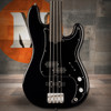 Fender Tony Franklin Fretless Precision Bass Ebony Fingerboard, Black | Musician Madness