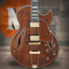 Ibanez AG Artcore Expressionist 6 String Electric Guitar - Dark Amber (AG95MGDA) | Musician Madness
