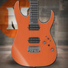 Ibanez RG Prestige 6 String Electric Guitar w/Case - Transparent Fluorescent Orange (RGR5221RTFR) | Musician Madness
