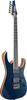 Ibanez RG Prestige 6 String Electric Guitar w/Case - Dark Tide Blue Flat (RG5121RDBF) | Musician Madness