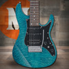 Ibanez AZ Premium 7 String Electric Guitar w/ Bag - Cosmic Bluer (AZ447P1QMCOB) | Musician Madness