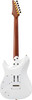 Ibanez Lari Basilio Signature 6 String Electric Guitar w/Case - White (LB1WH)