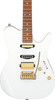 Ibanez Lari Basilio Signature 6 String Electric Guitar w/Case - White (LB1WH)
