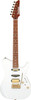 Ibanez Lari Basilio Signature 6 String Electric Guitar w/Case - White (LB1WH)
