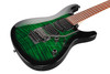 Ibanez Kiko Loureiro Signature 6 String Electric Guitar - Transparent Emerald Burst (KIKOSP3TEB)