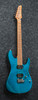 Ibanez Martin Miller Signature 6 String Electric Guitar w/Case - Transparent Aqua Blue (MM1TAB)