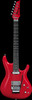 Ibanez Joe Satriani Signature 6 String Electric Guitar w/Case - Muscle Car Red (JS2480MCR)