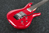 Ibanez Joe Satriani Signature 6 String Electric Guitar w/Case - Muscle Car Red (JS2480MCR)
