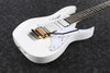 Ibanez Steve Vai Signature 6 String Electric Guitar w/Bag - White (JEM7VPWH) | Musician Madness