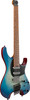 Ibanez Q Standard 6 String Electric Guitar - Blue Sphere Burst Flat (QX54QMBSM)