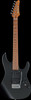 Ibanez AZ Prestige 6 String Electric Guitar w/Case - Black Flat (AZ2402BKF)