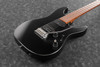 Ibanez AZ Prestige 6 String Electric Guitar w/Case - Black Flat (AZ2402BKF)