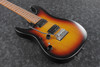 Ibanez AZ Prestige 6 String Electric Guitar w/Case - Tri Fade Burst Flat (AZ2402LTFF)
