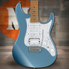 Ibanez AZ Prestige 6 String Electric Guitar w/Case - Ice Blue Metallic (AZ2204ICM)