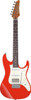 Ibanez AZ Prestige 6 String Electric Guitar w/Case - Vermillion Red (AZ2204NWVR)