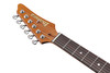 Ibanez AZ Prestige 6 String Electric Guitar w/Case - Antique White Blonde (AZ2204NAWD)