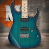 Ibanez RG Prestige 6 String Electric Guitar w/Case - Nebula Green Burst (RG652AHMFXNGB)