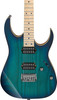 Ibanez RG Prestige 6 String Electric Guitar w/Case - Nebula Green Burst (RG652AHMFXNGB)