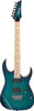 Ibanez RG Prestige 6 String Electric Guitar w/Case - Nebula Green Burst (RG652AHMFXNGB) | Musician Madness