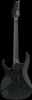 Ibanez RG Iron Label 6 String Electric Guitar - Black (RGRB620BKF)