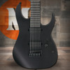Ibanez RG Iron Label 6 String Electric Guitar - Black Flat (RGIXL7BKF)