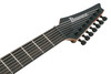 Ibanez RG Iron Label 6 String Electric Guitar - Black Flat (RGIXL7BKF)