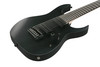 Ibanez RG Iron Label 6 String Electric Guitar - Black Flat (RGIXL7BKF)