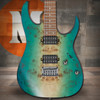 Ibanez RG Standard 6 String Electric Guitar - Caribbean Shoreline Flat (RG421PBCHF)