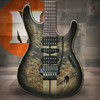 Ibanez S Premium 6 String Electric Guitar - Charcoal Black Burst (S1070PBZCKB) | Musician Madness