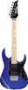 Ibanez GIO RG miKro 6 String Electric Guitar - Jewel Blue (GRGM21MJB)