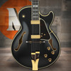 Ibanez George Benson Signature 6 String Electric Guitar w/Case - Black (GB10BK)